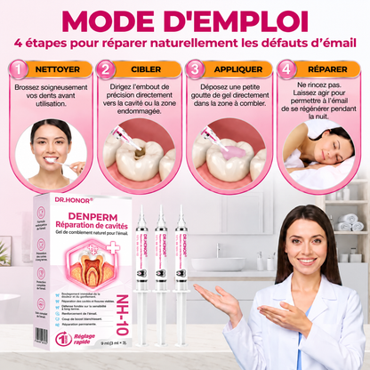 Cavity-Repair Natural Enamel Filling Gel